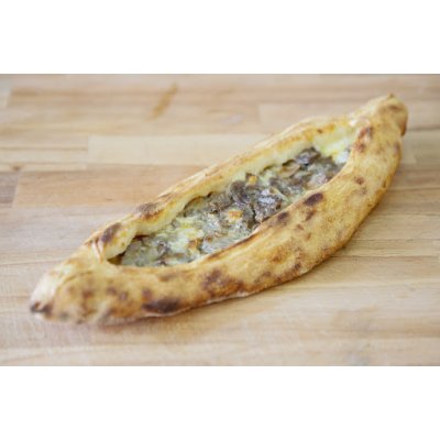 Kıymalı Kaşarlı  Kapalı Pide